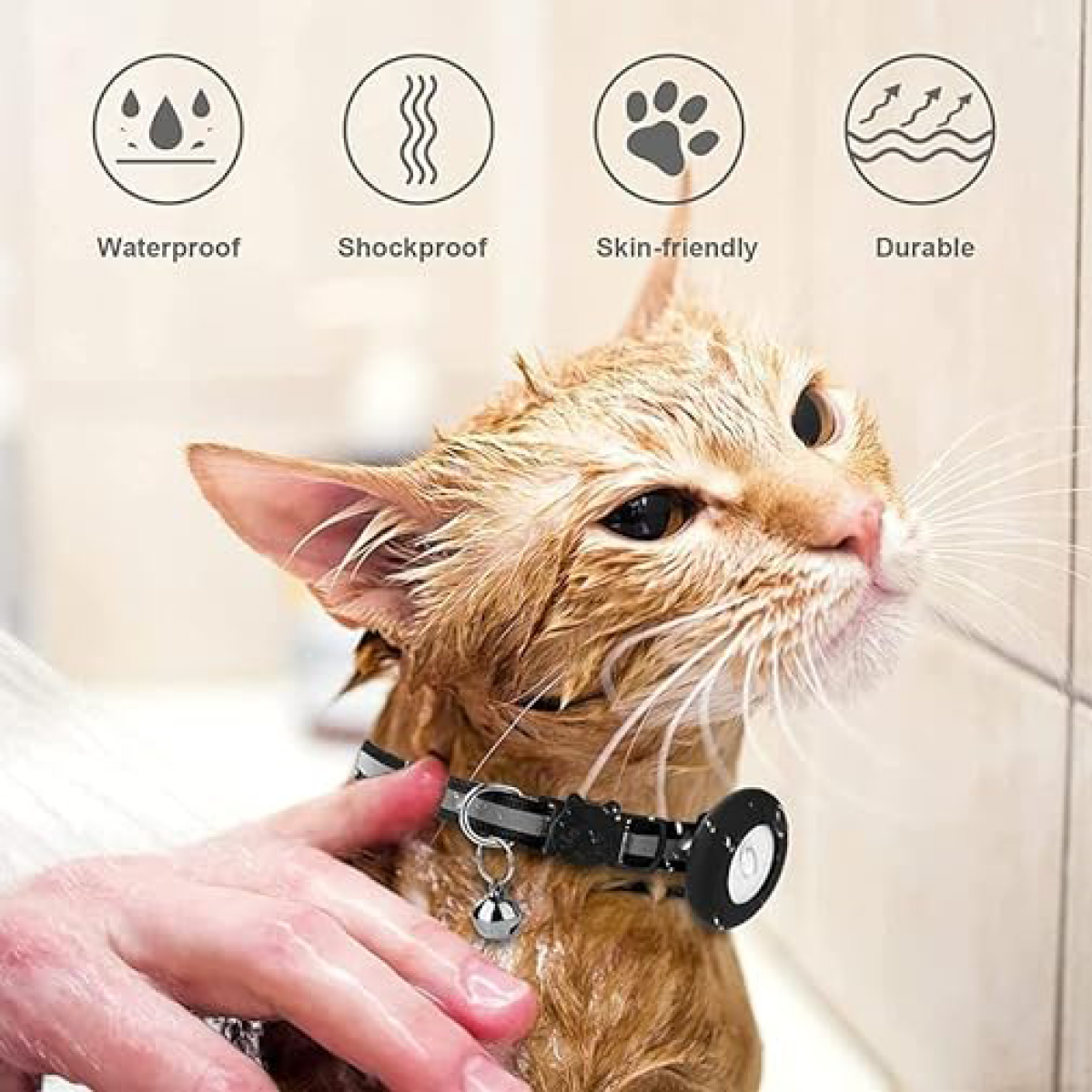 Cat AirTag collar - Image 3