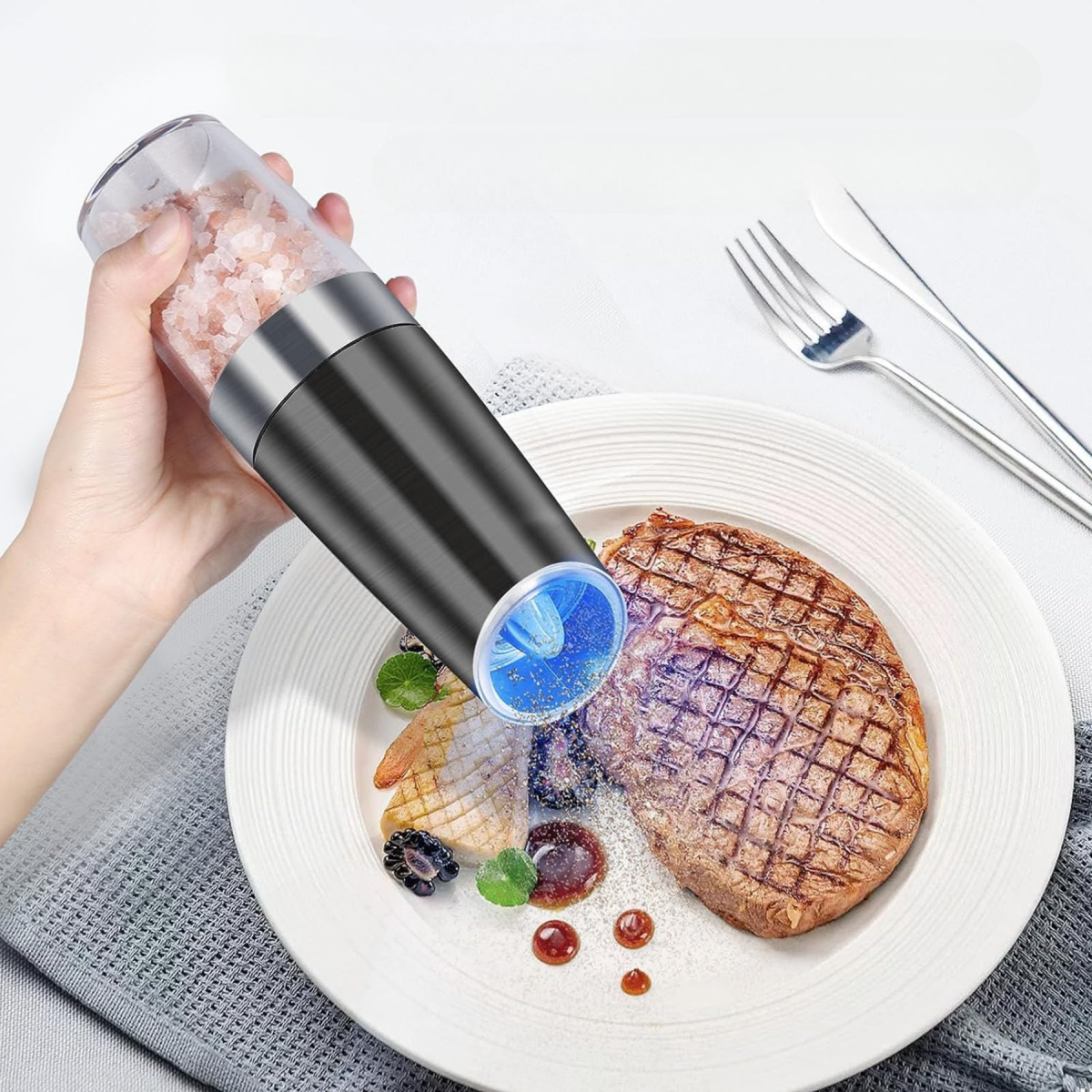 Electric Salt and Pepper Mill – Bild 2