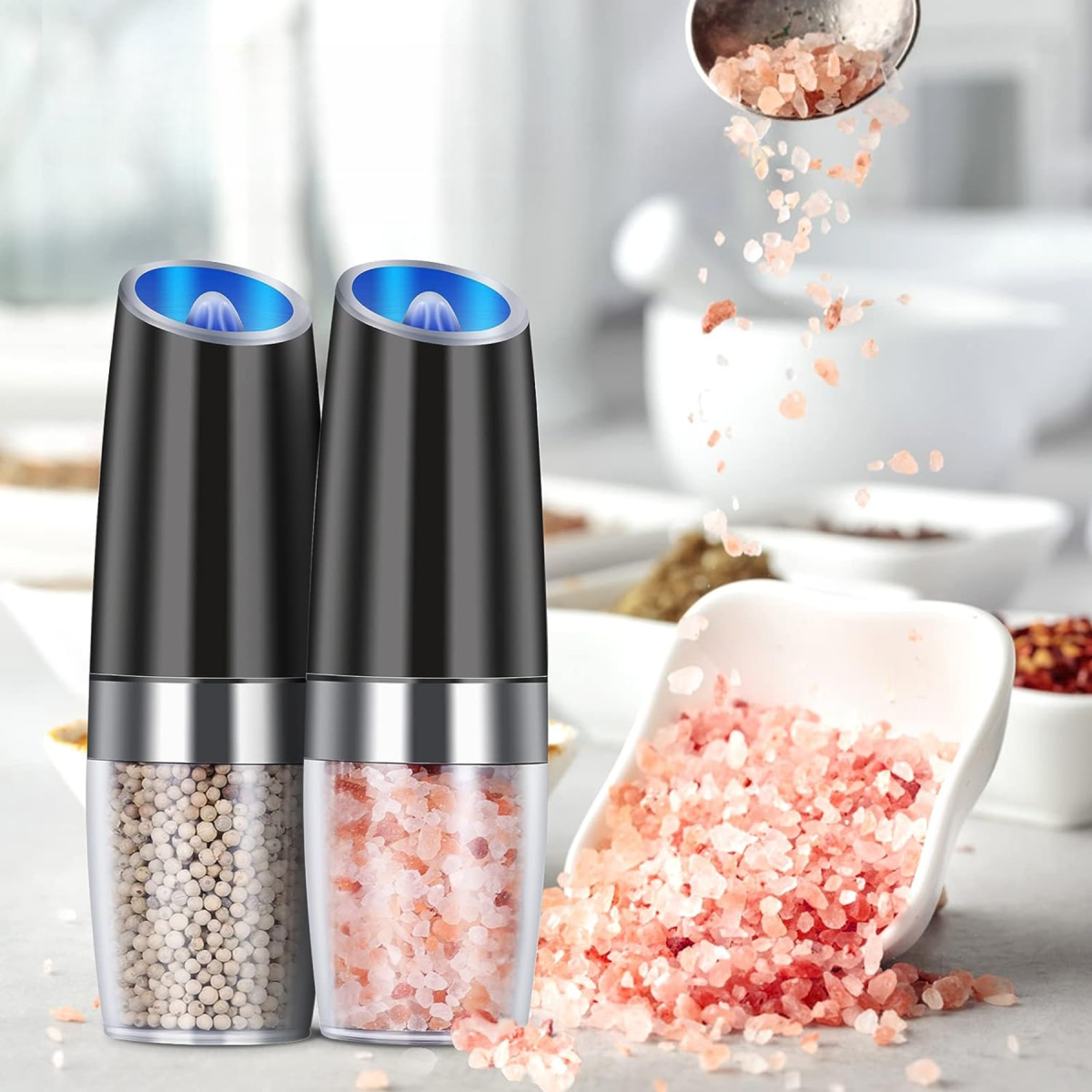 Electric Salt and Pepper Mill – Bild 4