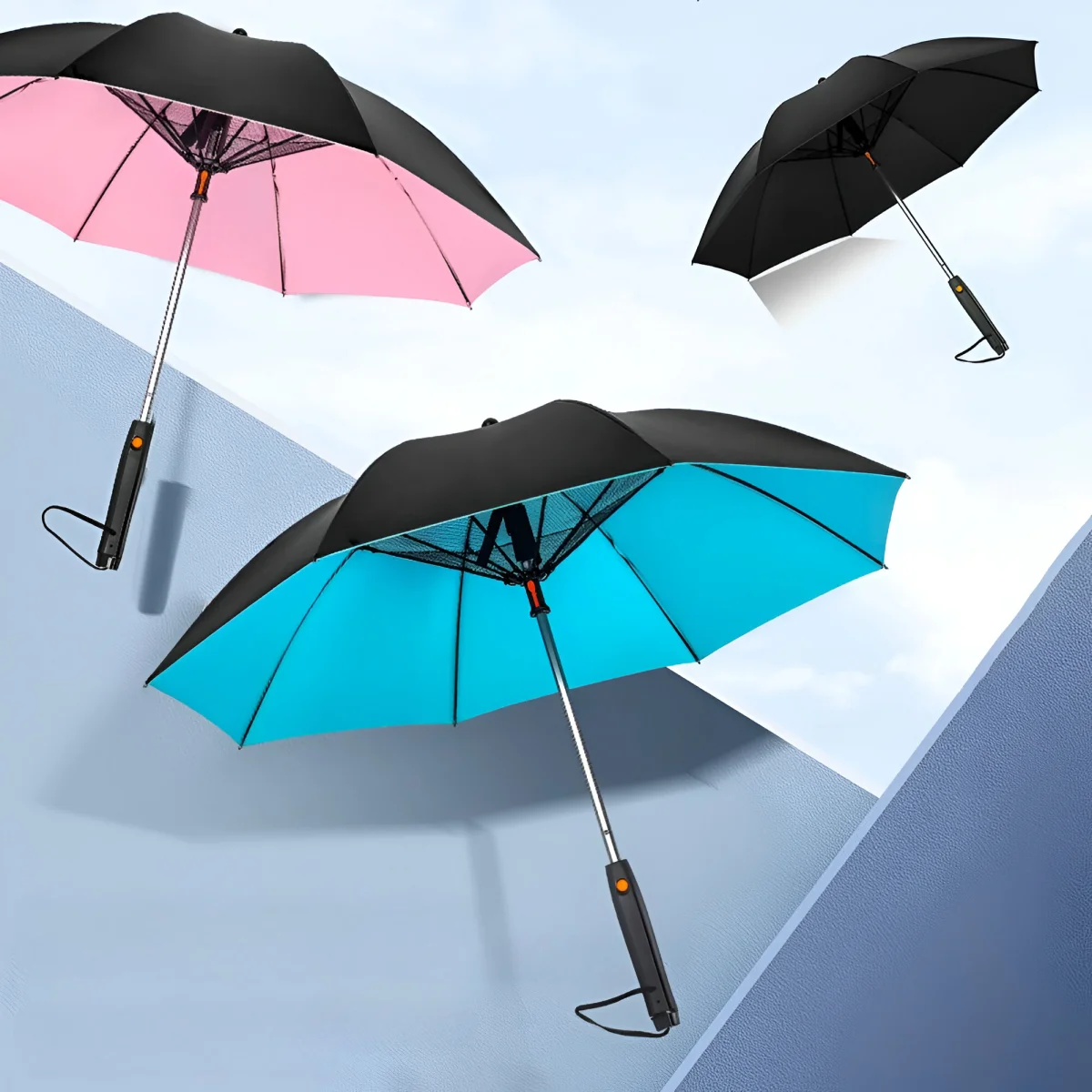 Umbrella with Fan – Bild 3