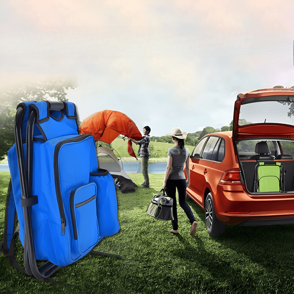 Camping Backpack Chair – Bild 4