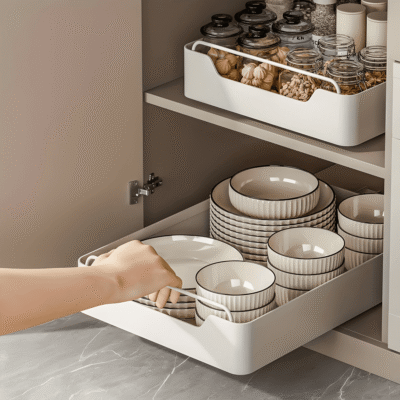 Pull-out storage rack
