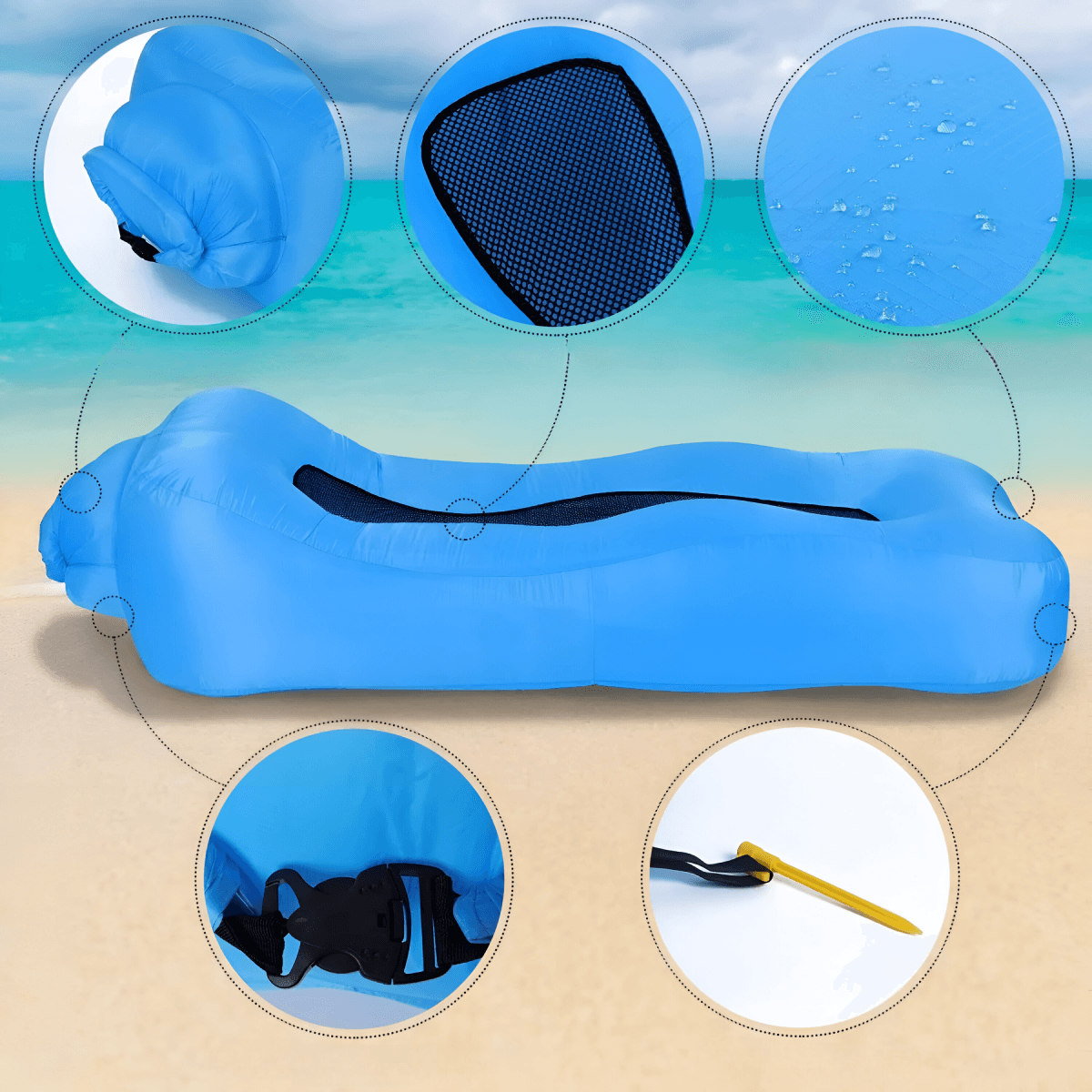 Inflatable lounge sofa - Image 3