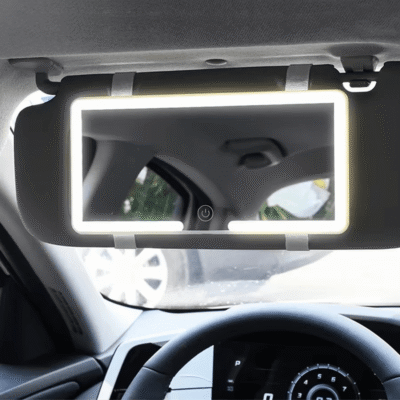 Car makeup mirror
