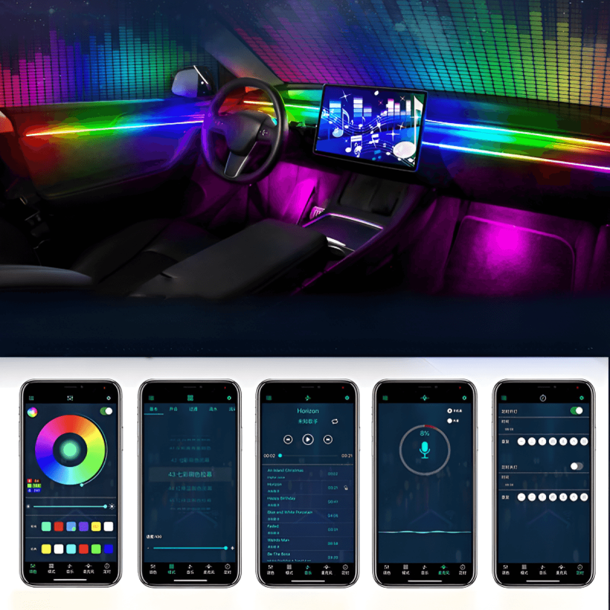 Car Interior Lighting – Bild 2